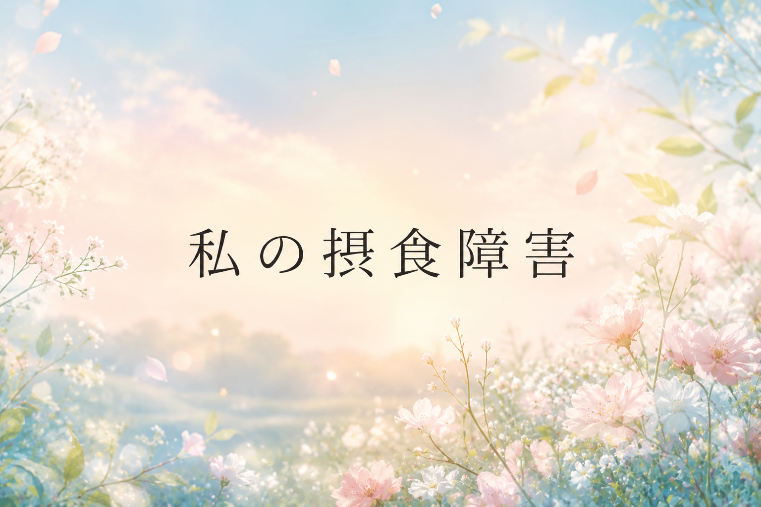 私の摂食障害