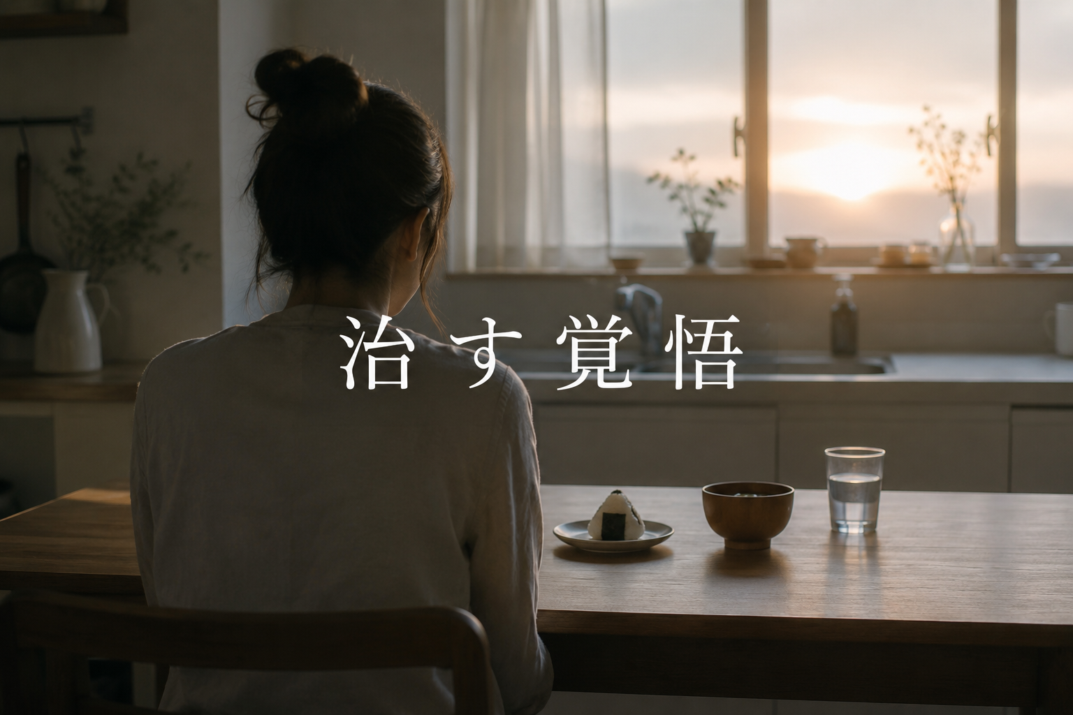 治す覚悟