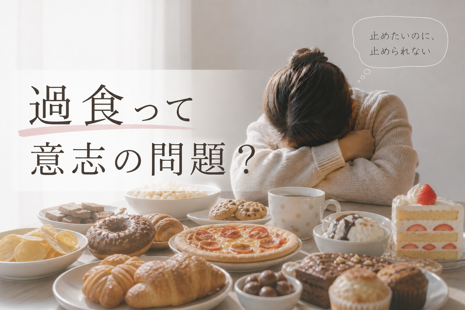 過食って意志の問題？