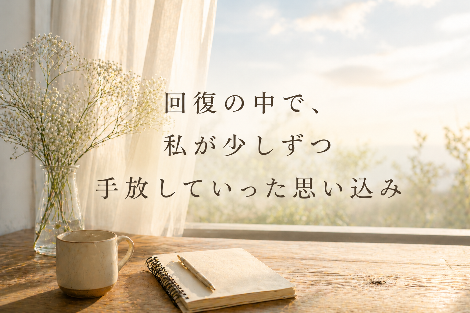 回復の中で、私が少しずつ手放していった思い込み
