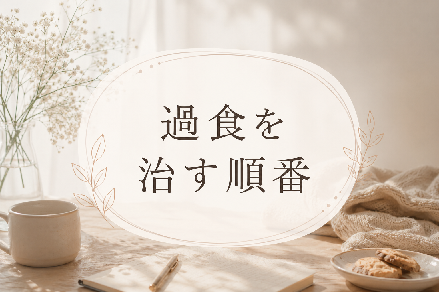 過食を治す順番